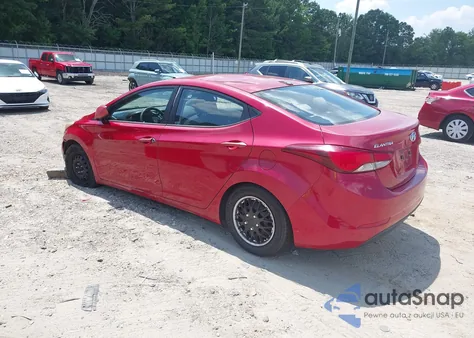 2016 Hyundai Elantra Se from USA, damaged, VIN KMHDH4AE4GU484331